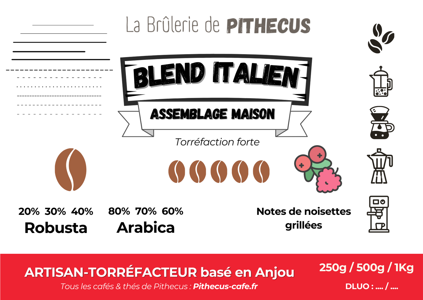 BLEND ITALIEN - 20/80