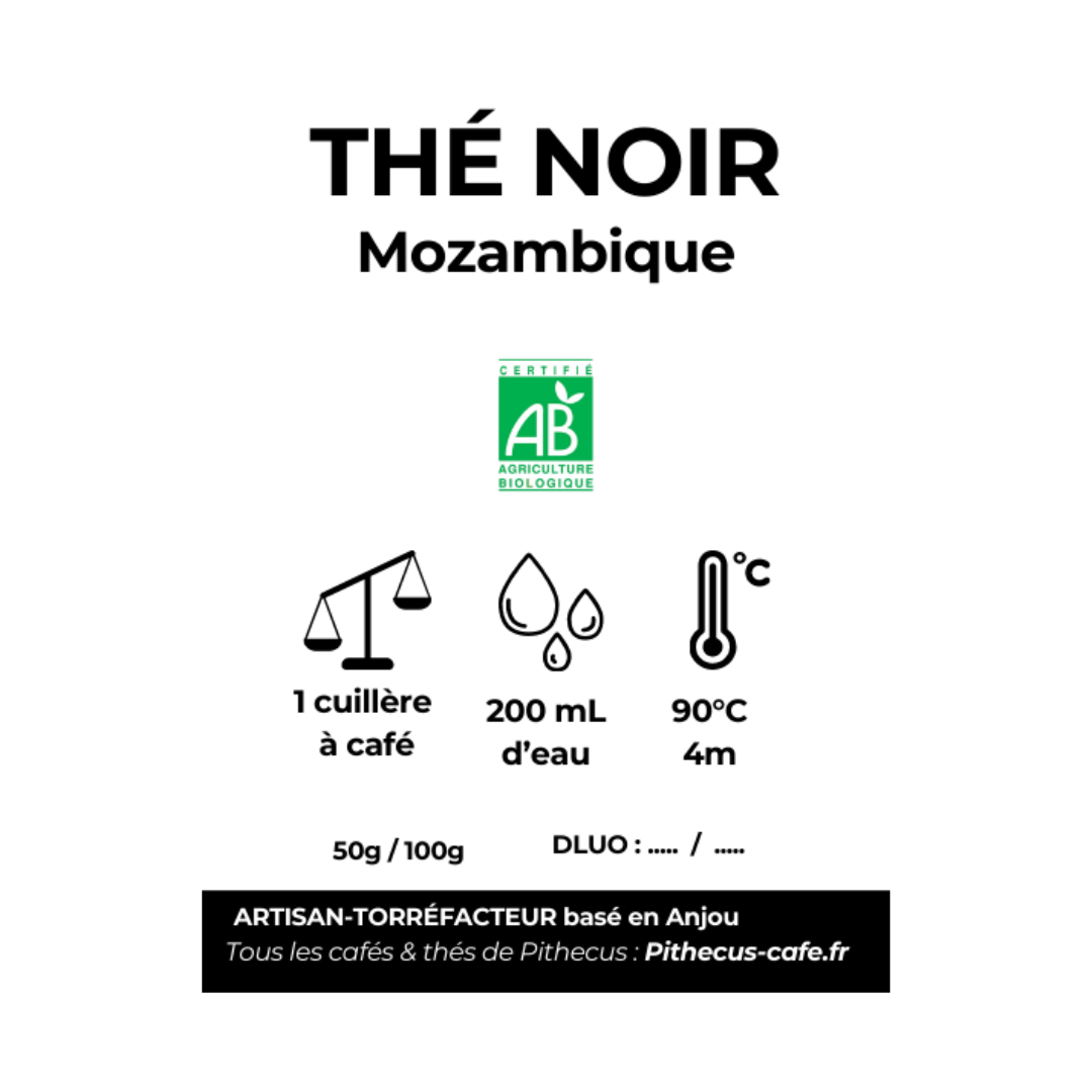 Thé noir de MOZAMBIQUE BIO