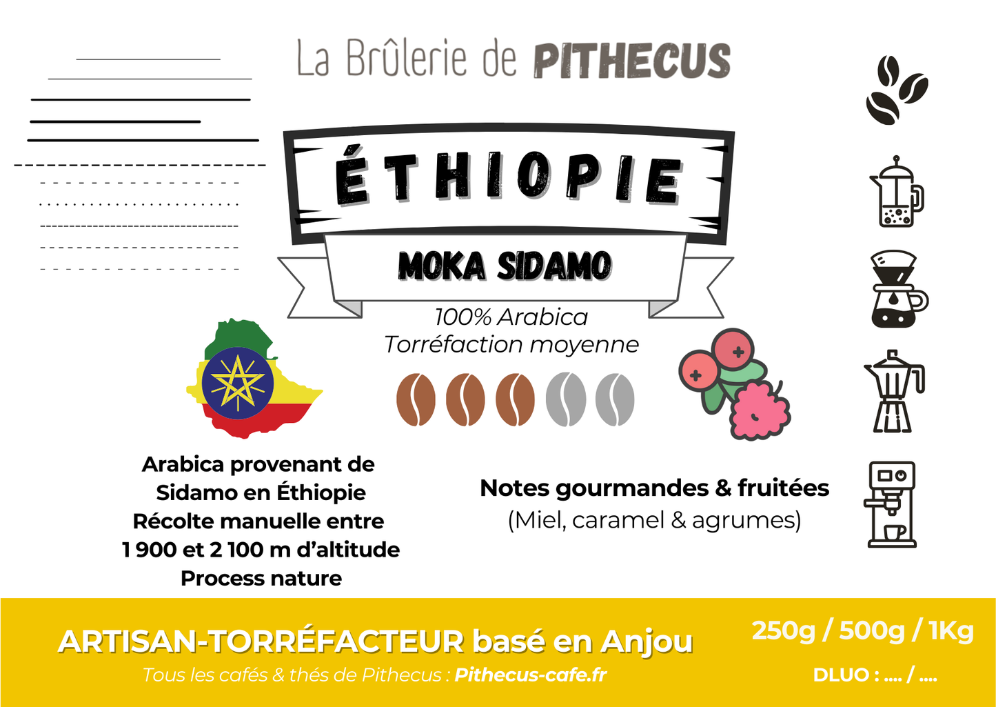 ÉTHIOPIE - Moka Sidamo
