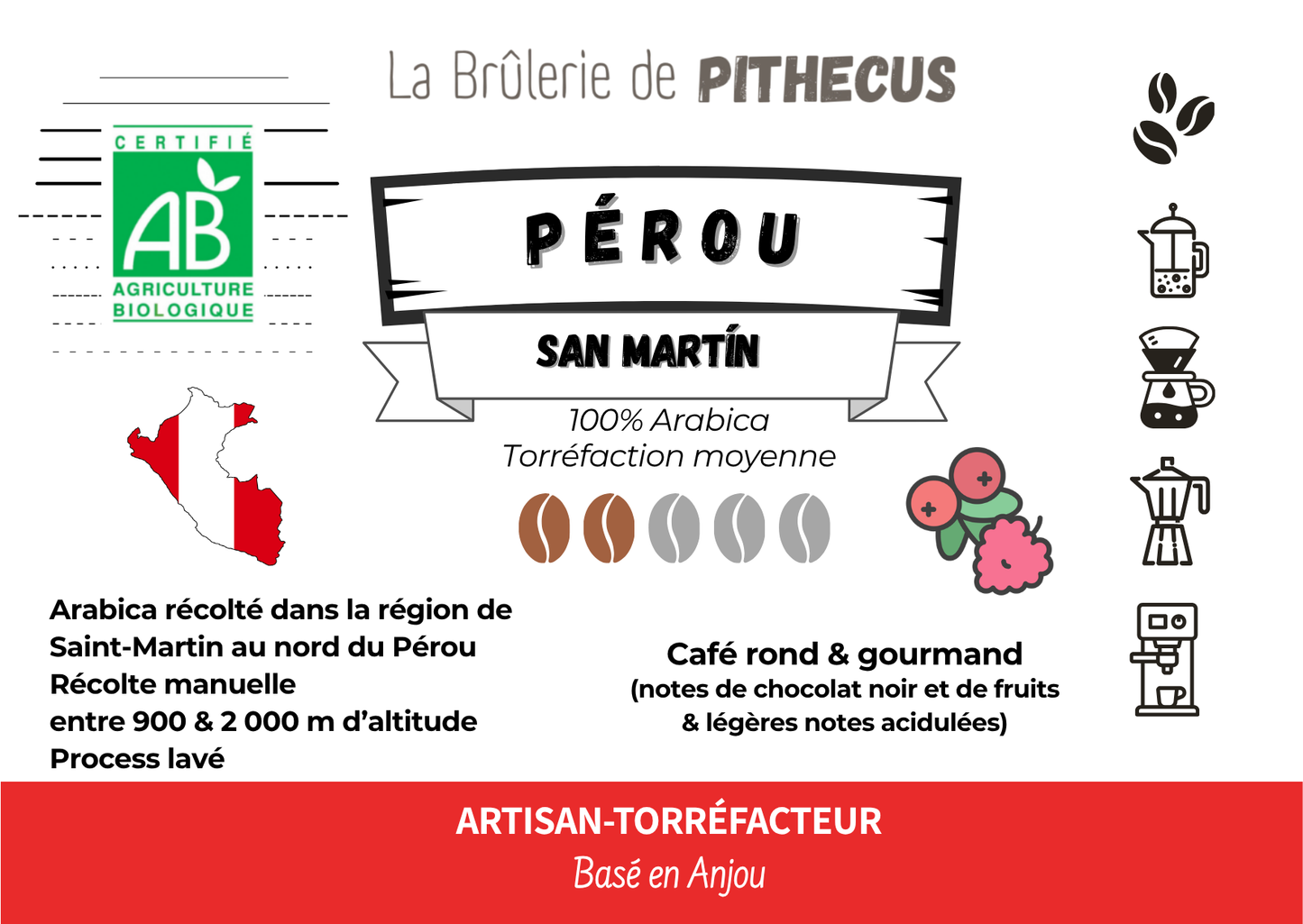 PÉROU - San Martín BIO