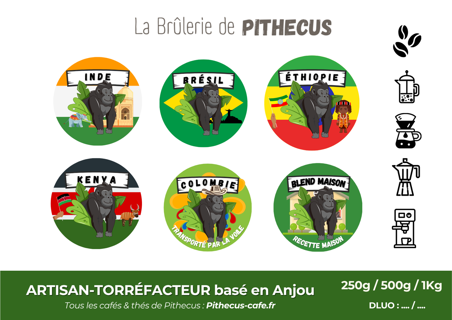 Abonnement mensuel de café - (MARCHÉ)