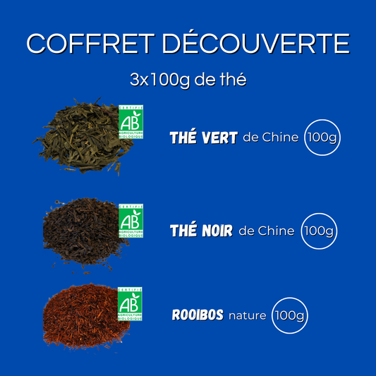 Coffret de 3 thés (3X100g)