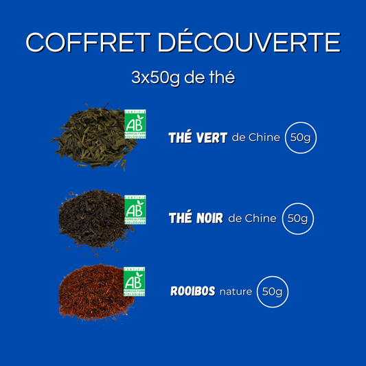 Coffret de 3 thés (3X50g)