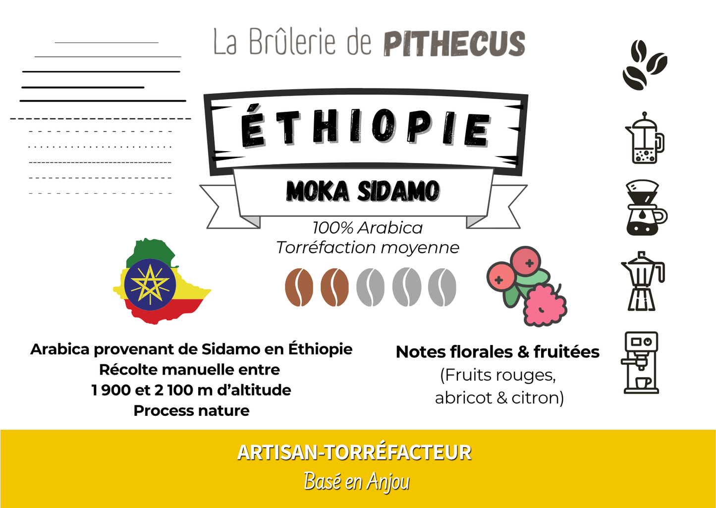 ÉTHIOPIE - Moka Sidamo