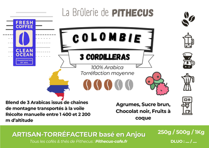 COLOMBIE - Blend 3 Cordilleras