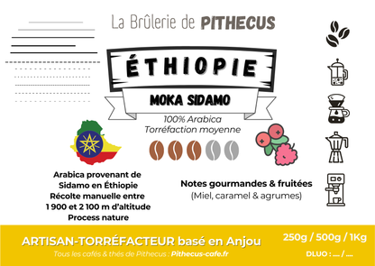 ÉTHIOPIE - Moka Sidamo